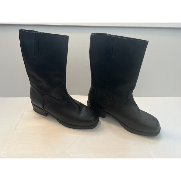 Cruiserworks  Classic Motorcycle Black Leather Boots main image 9